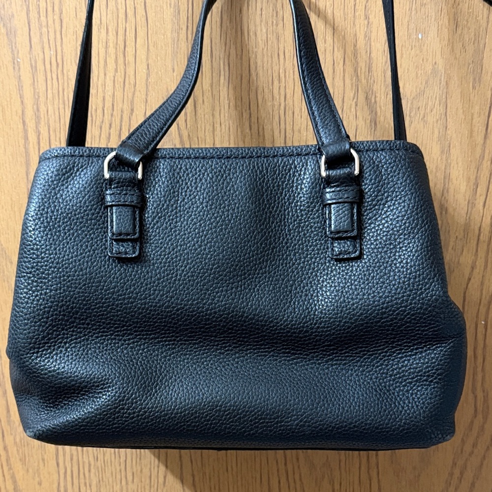 Kate Spade Black Pebbled Crossbody Bag - Picture 2 of 6